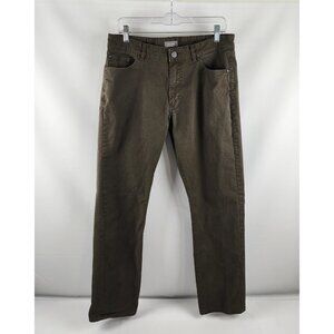 DL1961 Jeans Mens 33x31 Teak Brown Avery Modern Straight Denim